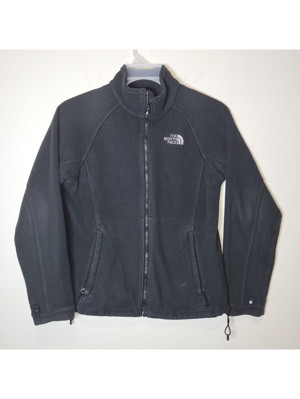The North Face Women's Black Full Zip Fleece Jacket Activewear Size S/P